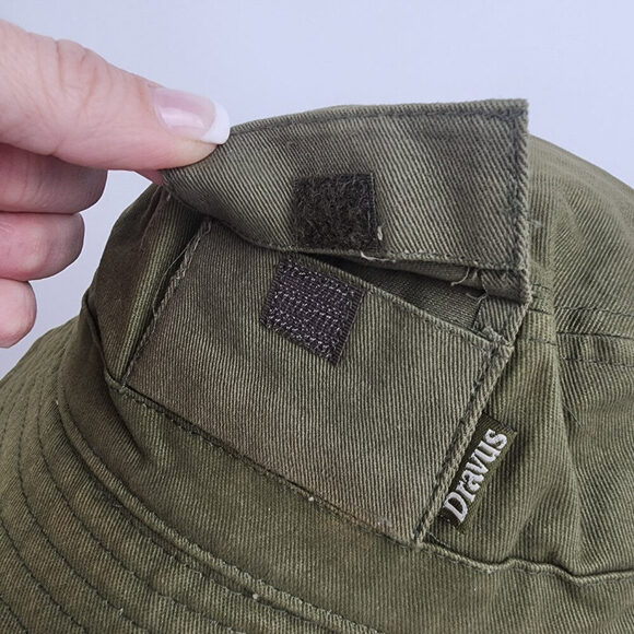 Davus Green Cotton Bucket Hat - Picture 2 of 8